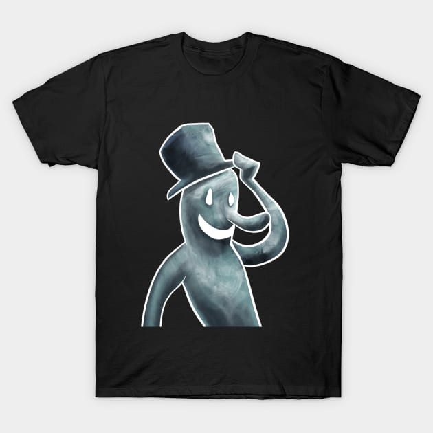 Vinny The Ghost T-Shirt by Skitzomniac